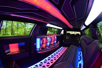 Fort Worth Limousine Inside