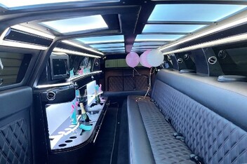 Fort Worth Limousine Interior