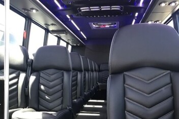 Fort Worth Minibus Interior