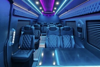 Fort Worth Sprinter Bus Interior