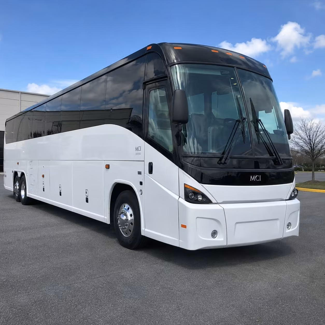 56 passenger charter bus