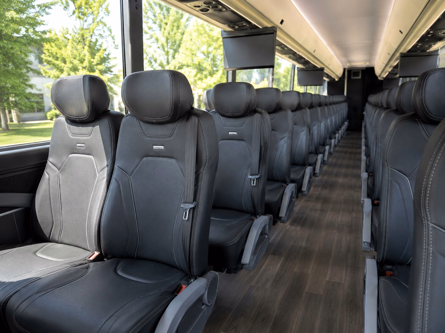 guest shuttle bus service between fort worth hotels and wedding venues