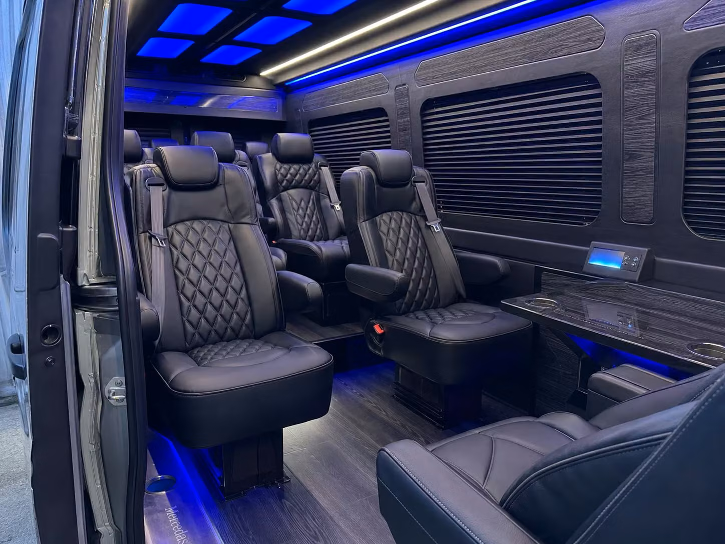 sprinter van transportation for groups and events across fort worth